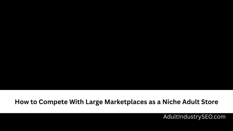 How to Compete With Large Marketplaces as a Niche Adult Store