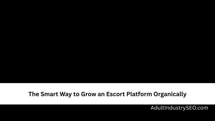 The Smart Way to Grow an Escort Platform Organically